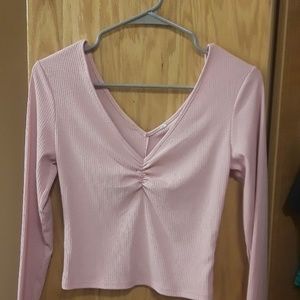 Pacsun cropped long sleeve